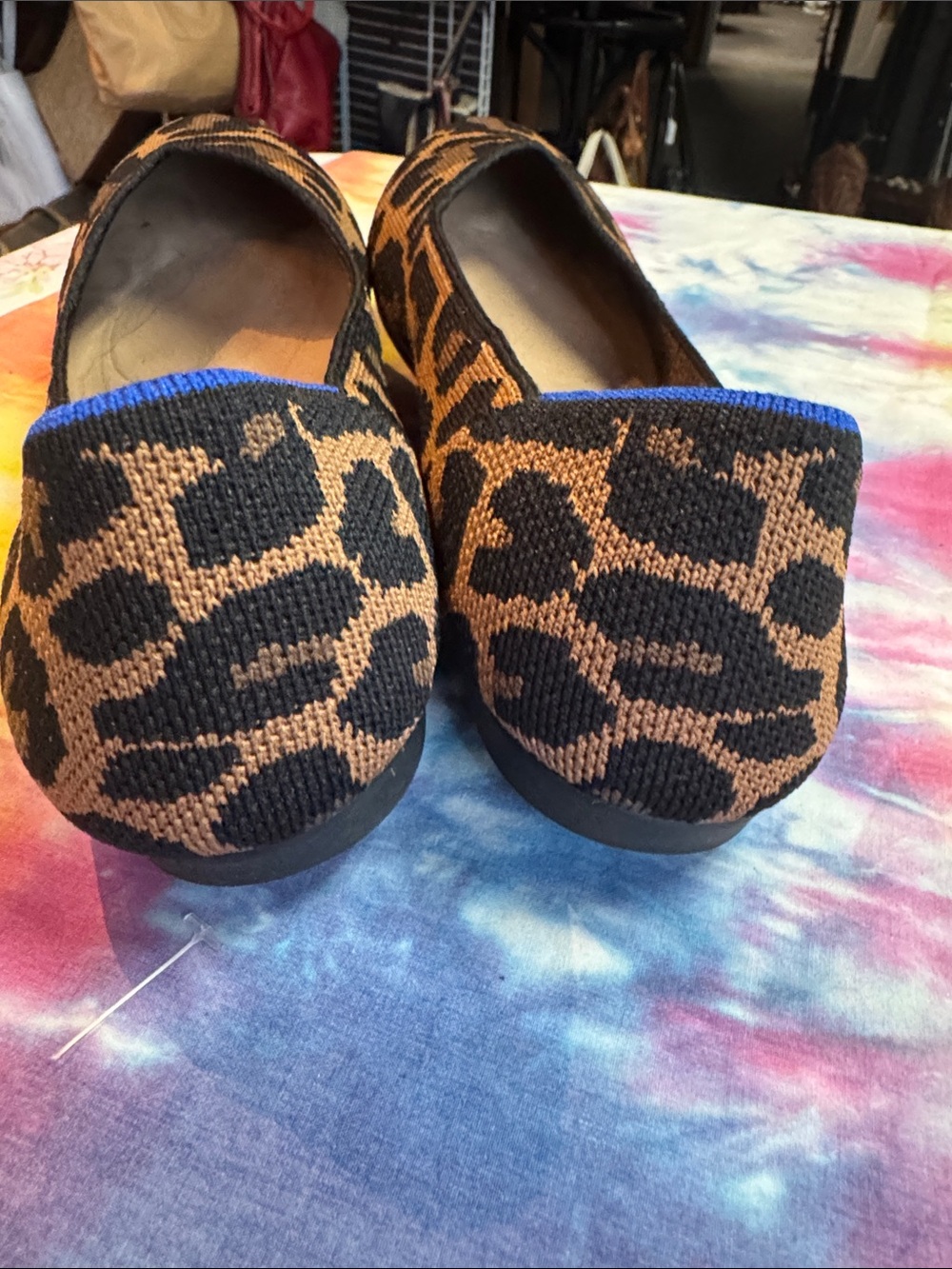 ROTHY’S The Daily Flat Driver, Ecru, Size 8.5 Display pair. NWOT - Picture 6 of 8